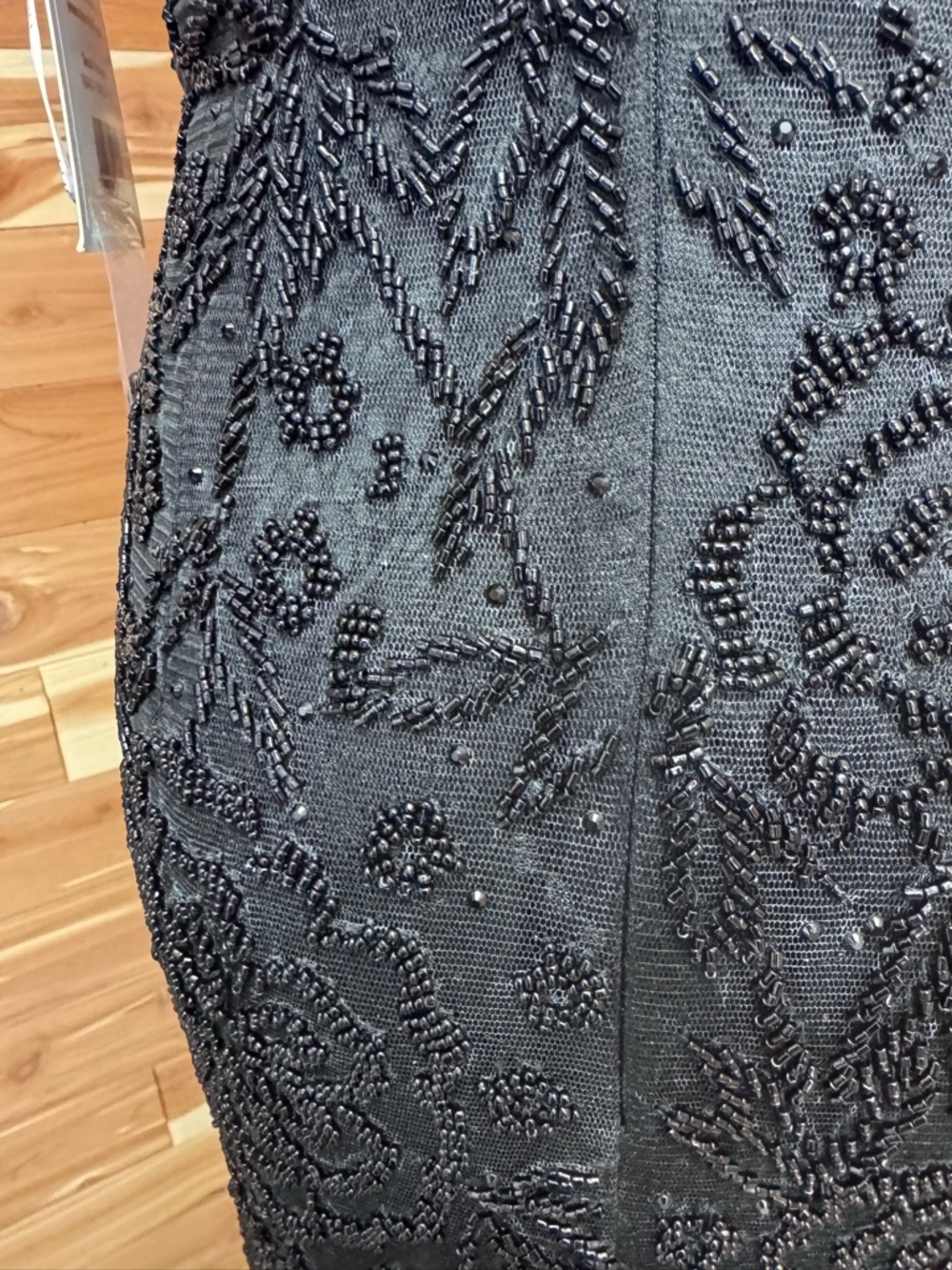 Sherri Hill Black Mermaid Gown NWT Black Tie Pageant Red Carpet Size 2 - Picture 7 of 13